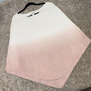 Barefoot Dreams Cozychic Ultra Lite Poncho One Size PLUS Pink Ocean Breeze (717)